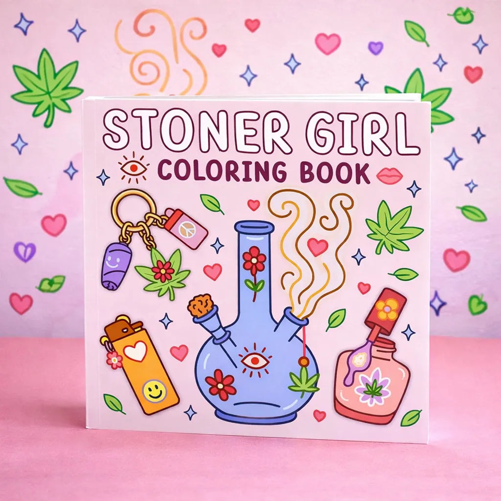 Stoner Girl Coloring Book