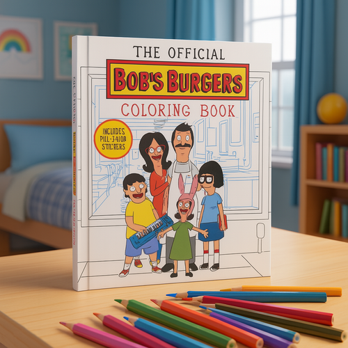 The Official Bob's Burgers Coloring Book (50% OFF)