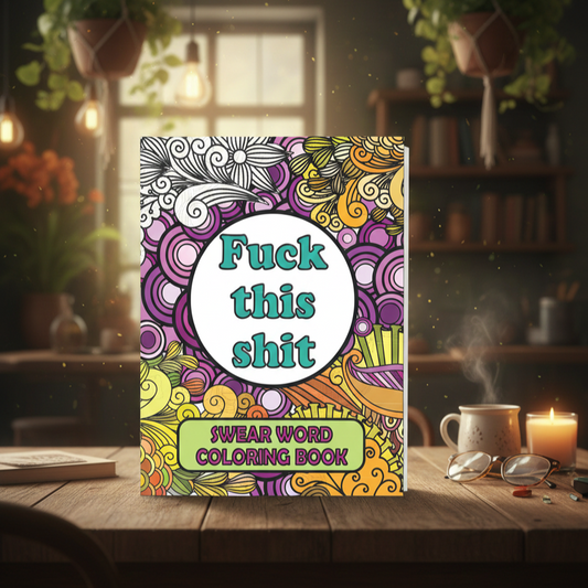 A Sweary Adult Coloring Book (50% OFF)